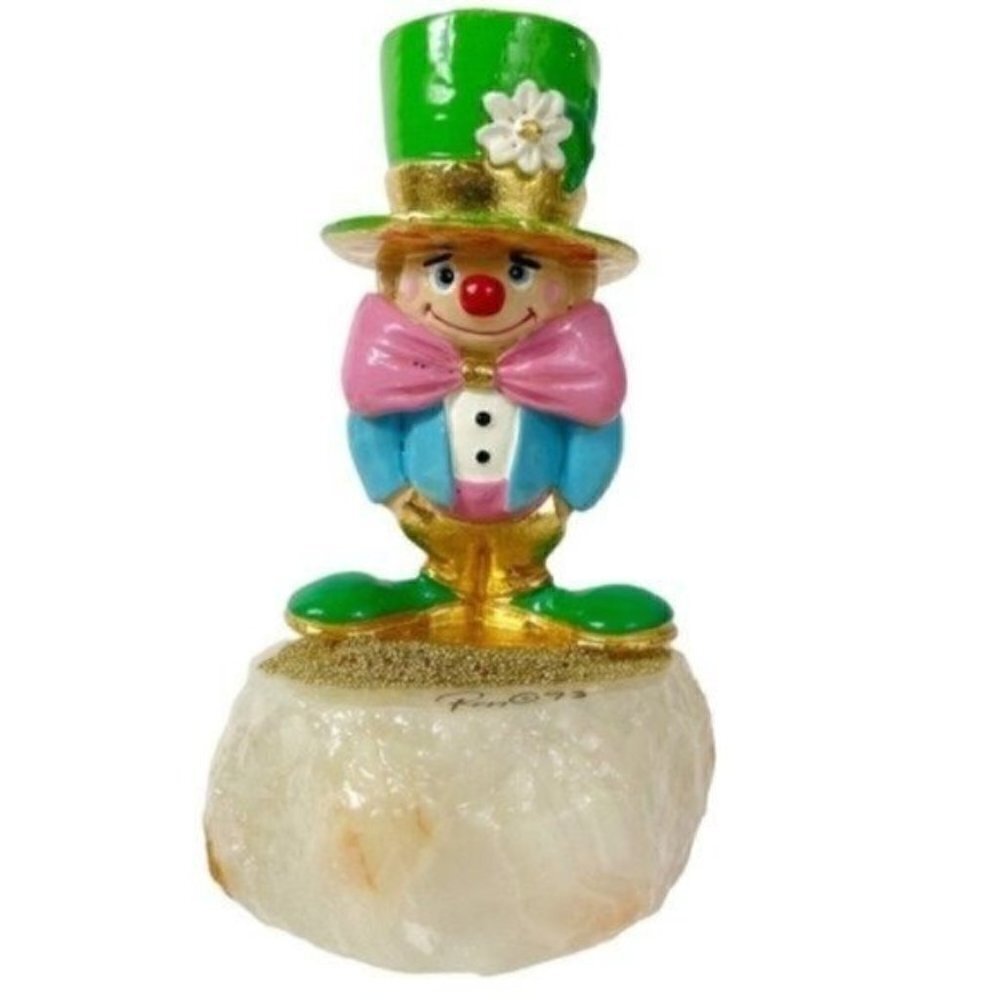 Ron Lee figurine bashful beau leprechaun Clown 93